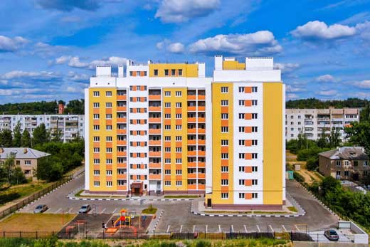 2019 г. - ул. Гайдара, 37 - девятиэтажный жилой дом
